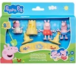 Kujukeste komplekt, koos tarvikutega Hasbro Peppa Pig Pig Siblings Beach Day, mitmev&auml;rviline