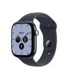 Nutikell Apple Watch Series 12 GPS + Cellular 42mm MJGY4ET/A, night blue keraamikast korpus koos navy blue sportrihmaga - S/M