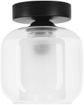 Valgusti lagi Candellux Lighting Estima 31-58058, E27, 1 x 40 W, l&auml;bipaistev v. / must v.