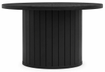 Kohvilaud Akord Furniture Factory Nubo, must v., 60 cm x 60 cm x 45 cm