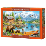 Pusle Castorland Bear Lake, 47 cm x 68 cm, 1000 tk
