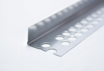 Perforeeritud nurk pusinis, alumiinium, 3000 mm x 23 mm x 12.5 mm