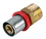 Adapter TDM Brass 1630, 16mm x 1/2", messing