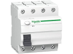 Rikkevoolukaitse Schneider Electric A9Z05440, 4P, 40 A, 240 V, 30 mA