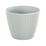 Lillepott Prosperplast Splofy DSP260, plastik, &Oslash; 26 cm, valge v.