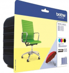 Tindiprinteri kassett Brother LC-229XL, sinine v./must v./kollane v.