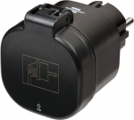 Pistikupesa Brennenstuhl Wi-Fi 1294860, maandusega, IP44, must v.