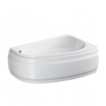 Vann, nurgaga Cersanit Joanna, 150 cm x 95 cm x 58 cm, nurga-, valge v.