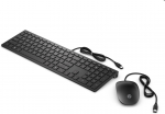 Juhtmega klaviatuuri ja hiire komplekt HP Pavilion 400, EN, must v.