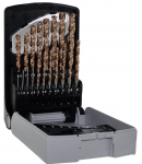 Puuride komplekt Tivoly Furius Drill Set, universaalne, hss, ruut, 1 mm x 10 cm