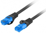 V&otilde;rgukaabel Lanberg Patchcord CAT.6A FTP RJ-45, RJ-45, 10 m, sinine v./must v.