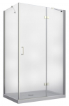 Du&scaron;ikabiin Besco Viva VPP-129-195C, ristk&uuml;lik, aluseta, 120 cm x 90 cm x 195 cm