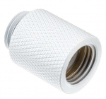 &Uuml;leminek Alphacool icicle extension 20mm G1/4 AG to G1/4 IG - white, 2 cm, valge v.