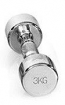Hantel Gymstick Pro Chrome Dumbbell 3 kg
