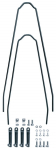 Poritiibade kinnitused SKS Velo 42/47 U-Stays MUDG315, metall, must, 2 tk
