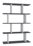 P&otilde;randariiul Kalune Design Harmon 935CMN1192, antratsiit v./valge v., 127.4 cm x 25 cm x 90 cm