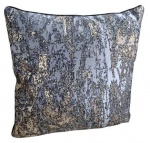 Dekoratiivne padi, hall, 45 cm x 45 cm