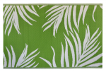 Vaip v&auml;literrassidele Areka 000842, valge v./roheline v., 180 cm x 120 cm
