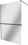 Du&scaron;isein Mexen Kioto+ Walk-In, 100 cm x 200 cm, must