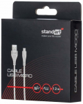 Juhe Standart GT-RH014, Micro USB, 120 cm, h&otilde;be