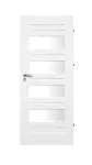 Siseukseleht Domoletti EUBE, parempoolne, valge v., 203.5 x 74.4 x 4 cm