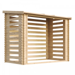 Puukuur Timbela M202, 146 cm x 232 cm x 199 cm, 4300 l, pruunikas v.