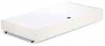 Voodipesukast Klups Amelia, valge v., 119 x 62 cm