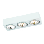 Valgusti lagi Argon Rodos 1088, G9, 3 x 6 W, valge v., 45 x 15 cm