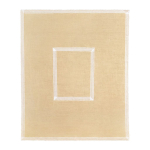 Laudlina ristk&uuml;likukujuline My home Jute Frame, pruun v./valge v., 130 x 160 cm
