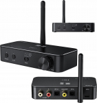Bluetooth saatja FiiO BTA30 Pro RCA x 2/ Optical x 2/ Coaxial/ USB Type C, Bluetooth, 1 m, must v.