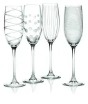 &Scaron;ampuseklaaside komplekt Mikasa Cheers, kristall, 0.250 l