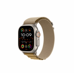 Nutikell Apple Watch Ultra 2 GPS + Cellular 49mm Tan Alpine Loop - Medium LT MX4F3UL/A, loomulik titaan v.