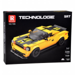 Konstruktor, auto Technologie ZA5260, 336 tk, kollane