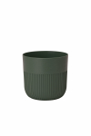 Lillepott Form Plastic LUCA PETIT 5410-085, plastik, roheline