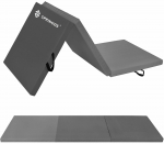 Fitness- ja joogamatt Springos Foldable FA0139, hall v., 180 cm x 60 cm x 5.5 cm