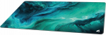 Hiirematt Sharkoon Skiller SGP40, 100 cm x 50 cm x 0.3 cm, sinine v./roheline v.