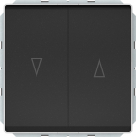 Ruloo l&uuml;liti Vilma ST150, 2 sl., matt must v.