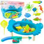 M&auml;ng, kalap&uuml;&uuml;k Lean Toys Fun Crab, 8.5 cm, sinine v.