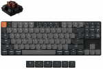 Juhtmevaba arvutiklaviatuur Keychron K1 Version 6 K1X-A3 Keychron Low Profile Milk POM Brown, EN, must v./hall v.