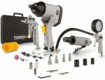 Pneumaatiliste t&ouml;&ouml;riistade komplekt Powerplus POWAIR0021, 6.3 Bar, 1/4 6mm, 25 tk