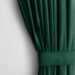 &Ouml;&ouml;kardin Restilo Velvet, roheline v., 140 cm x 270 cm (kahjustatud pakend)