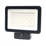 Prožektor liikumisanduriga, seinakinnitus Tope Tama, 30 W, 3600 lm, 4000 &deg;K, IP65, must v.