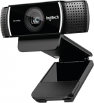 Veebikaamera Logitech C922 Pro, must v., 1080p (kahjustatud pakend)