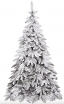 Kahjustatud pakendiga toode, Kunstj&otilde;ulupuu kaetud lumega Springos Caucasian CT0126, 250 cm, koos alusega