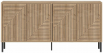 Konsoollaud Kalune Design Evolet, tammepuidu imitatsioon v., 36 cm x 150 cm x 75 cm