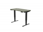 Arvutilaud reguleeritava k&otilde;rgusega Desktronic HomePro 829 53, 140 cm x 70 cm, 126 cm, must v./roheline v.
