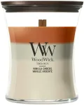 K&uuml;&uuml;nal, l&otilde;hna WoodWick Vanilla Embers, 50 - 65 h, 275 g, mitmev&auml;rviline
