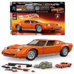 Konstruktor, auto Mattel Hot Wheels Lamborghini Miura P400 Sv JHF61, 1523 tk, oranž v.