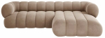 Nurgadiivan Cosmopolitan Design Koge Vogue 3, tume beež v&auml;rv, parem, 165 x 270 cm x 70 cm