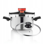 Kahjustatud pakendiga toode. Kiirkeedupott Haeger Plus PC-6SS.019A, 6 l